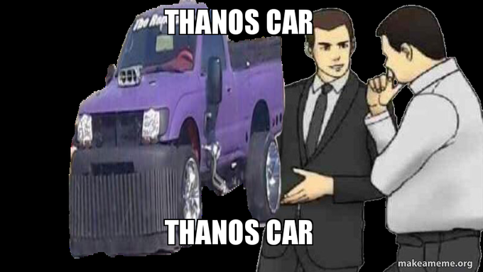 THANOS CAR THANOS CAR