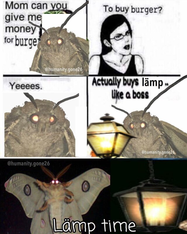 Мемы с молью