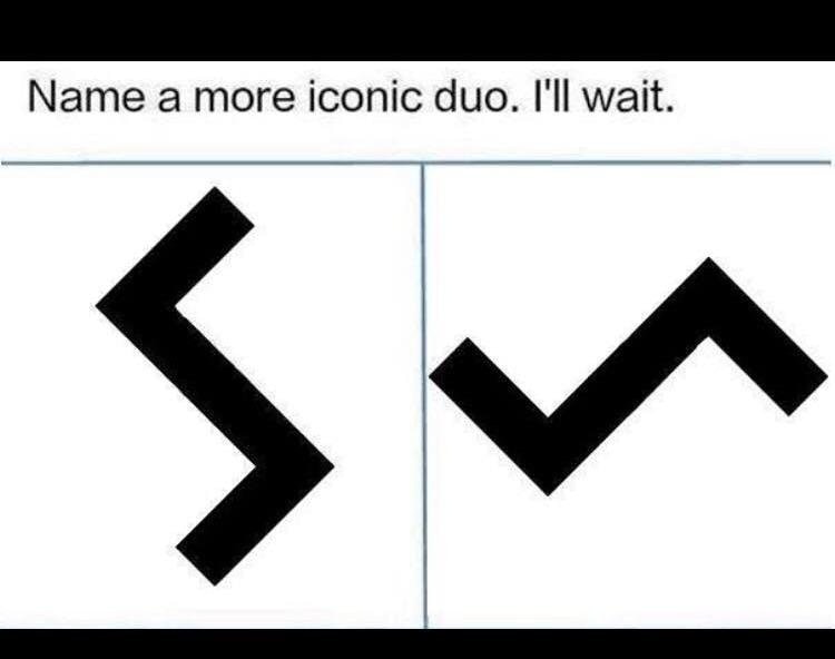 name a more iconic duo meme