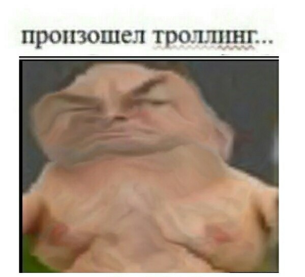 Произошел троллинг...