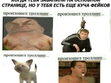 Произошел троллинг...