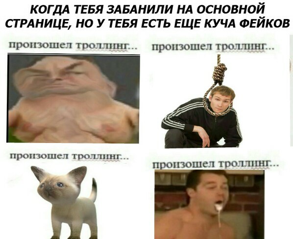 Произошел троллинг...