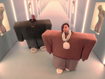 Квадратные Lil Pump и Канье Уэст