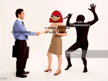 Stock Photo Backstabber - bad memes