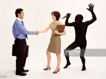 Stock Photo Backstabber original