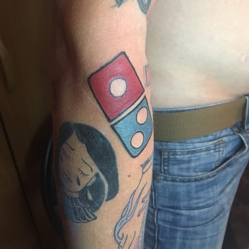 Татуировки Domino's Татуировки Domino's
