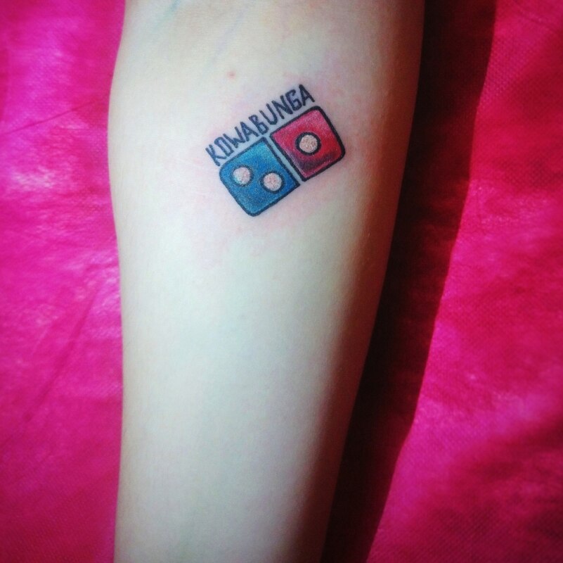 Татуировки Domino's Татуировки Domino's