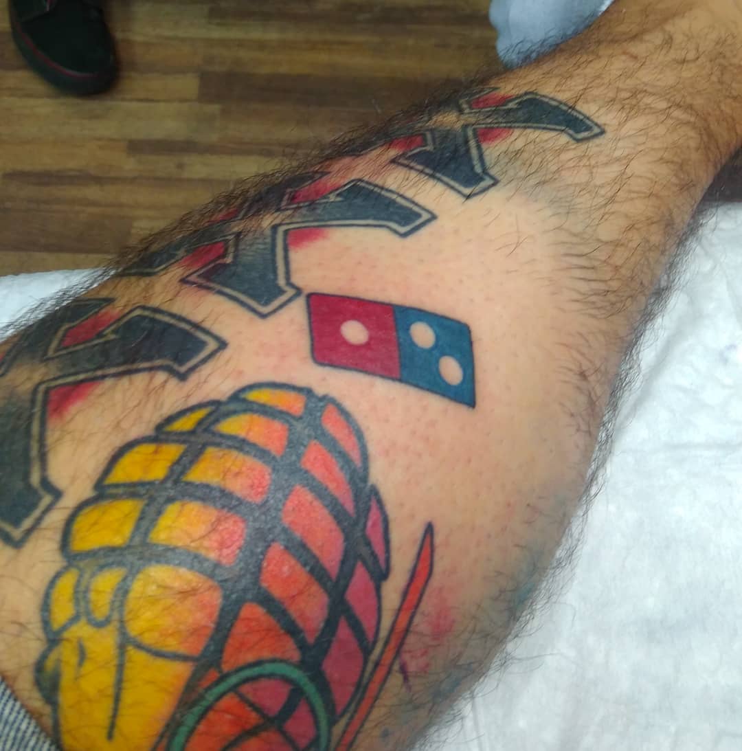 Татуировки Domino's Татуировки Domino's