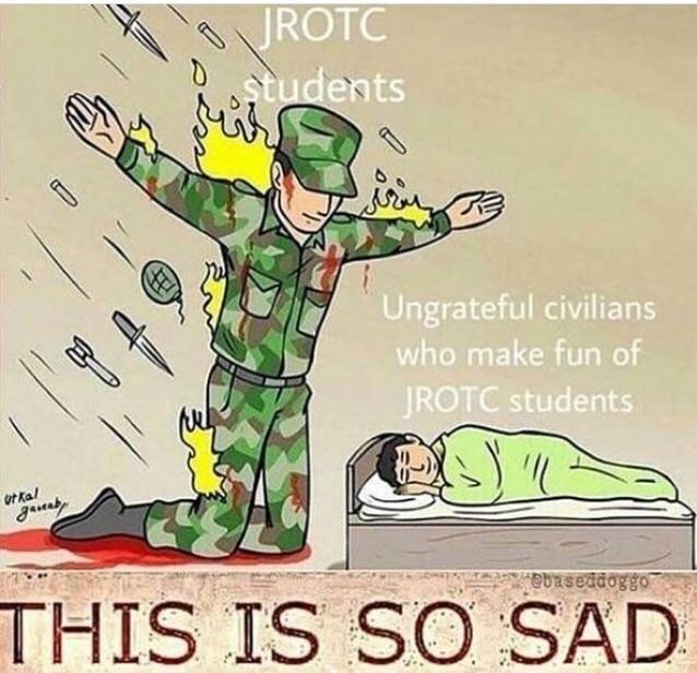 The Silent Protector - JROTC