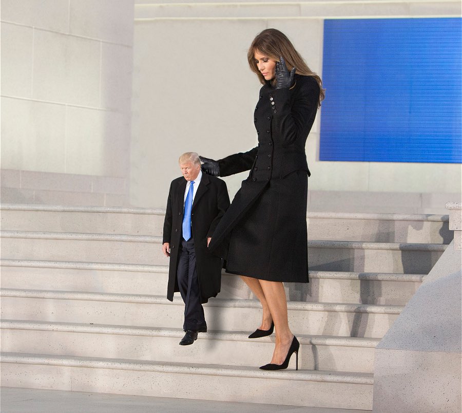 Tiny Trump Melania