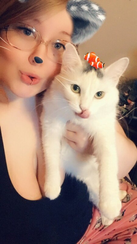 Кошачьи фильтры Snapchat