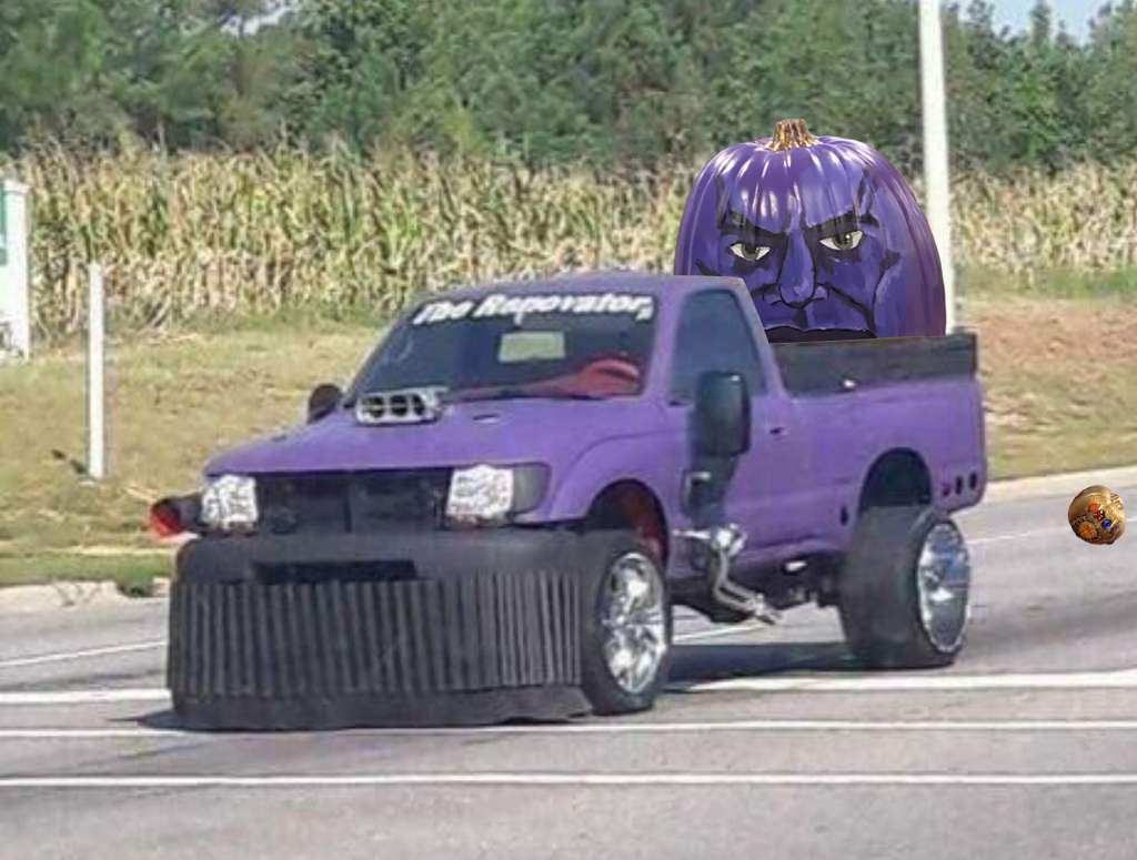 THANOS PUMPKIN THANOS PUMPKIN