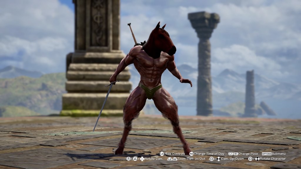 Созданные игроками персонажи Soul Calibur