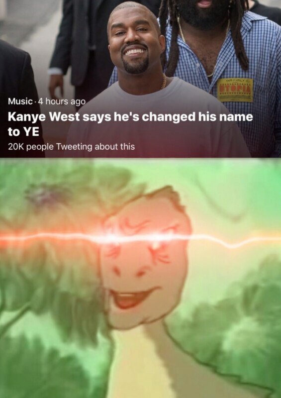 Канье Уэст сменит имя на YE