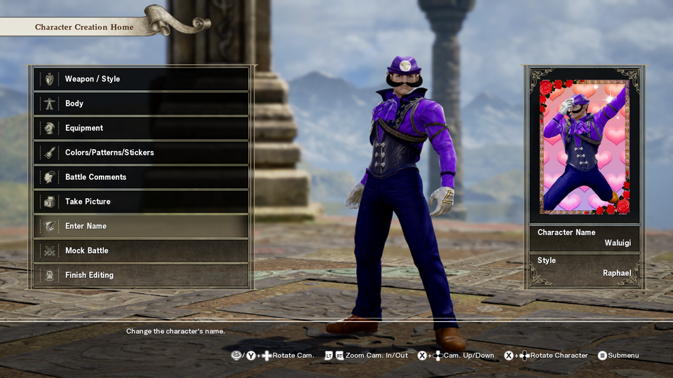 Созданные игроками персонажи Soul Calibur