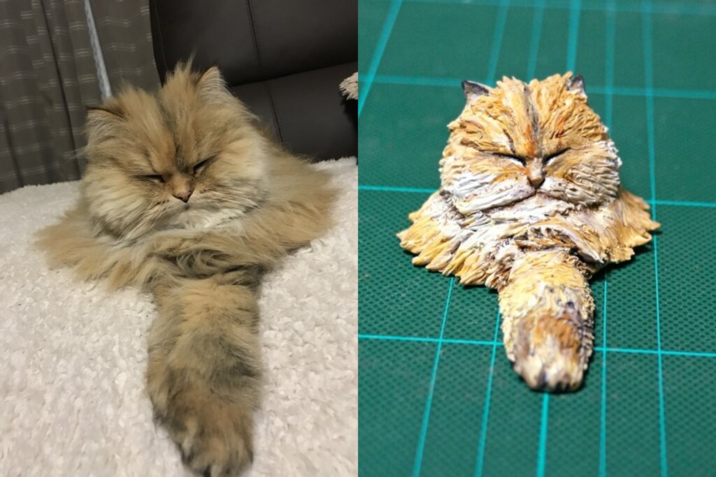Скульптуры странных котов Скульптуры странных котов