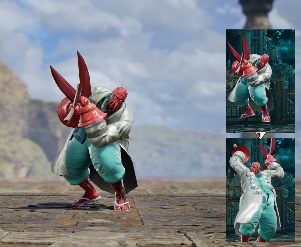 Созданные игроками персонажи Soul Calibur