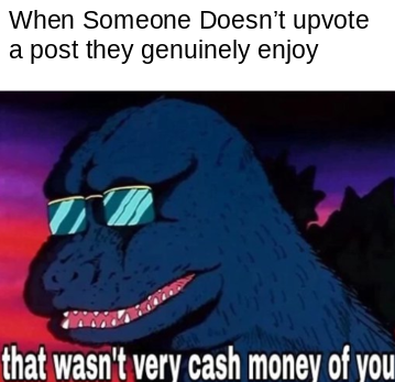 That wasn't very cash money of you That wasn't very cash money of you