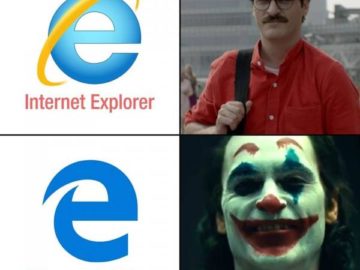 Internet Explorer vs. Microsoft Edge
