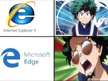 Internet Explorer vs. Microsoft Edge