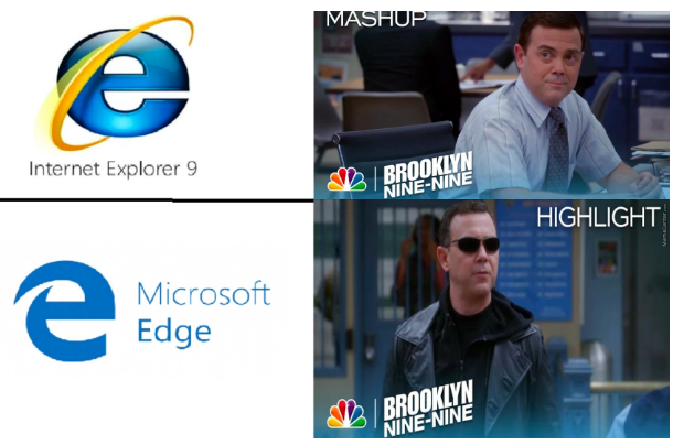 Internet Explorer vs. Microsoft Edge