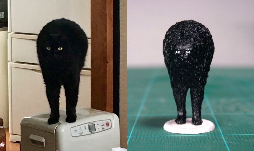 Скульптуры странных котов Скульптуры странных котов