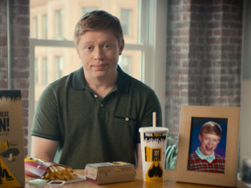 McDonald's раскопал Неудачника Брайана для своей рекламы