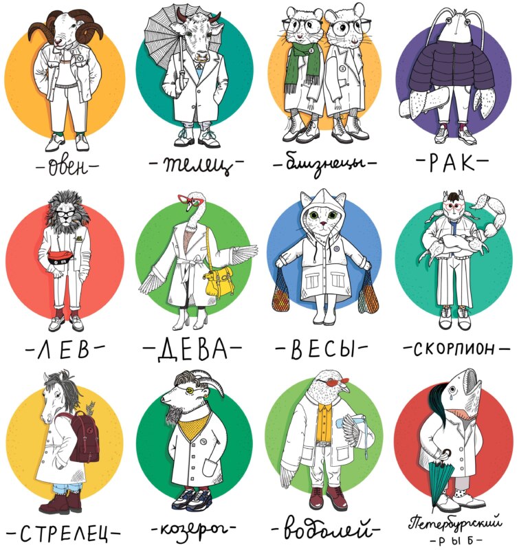 Питерские знаки зодиака