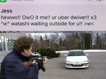 Hewwo Uber driver