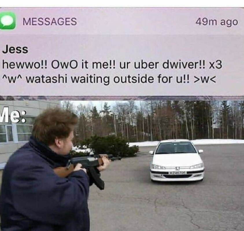 Hewwo Uber driver