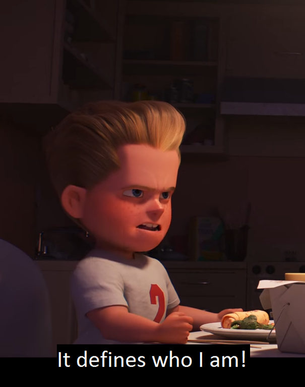 It defines who I am first meme