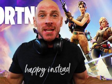 Джонни Синс провёл стрим Fornite