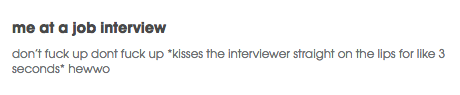 Job interview