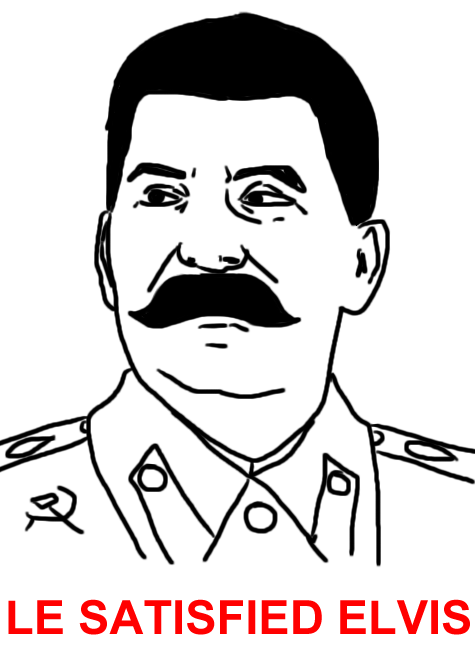 Le Satisfied Elvis