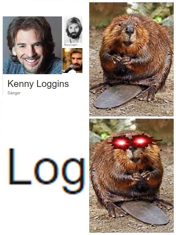 Бобёр и бревно