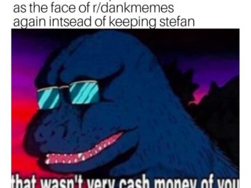 That wasn't very cash money of you