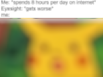 Удивлённый Пикачу