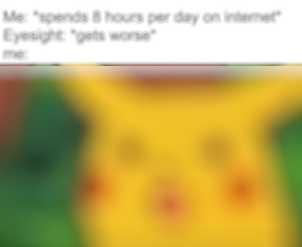 Удивлённый Пикачу