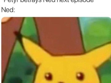 Удивлённый Пикачу
