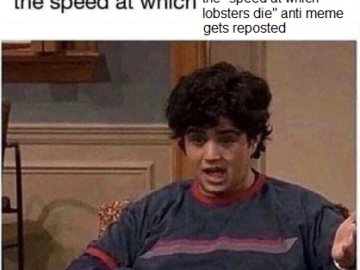 I Do Not Control the Speed at Which Lobsters Die