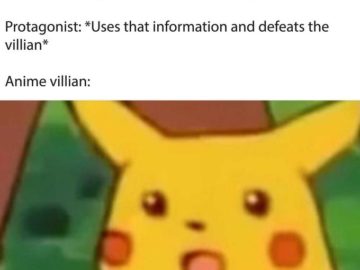 Удивлённый Пикачу