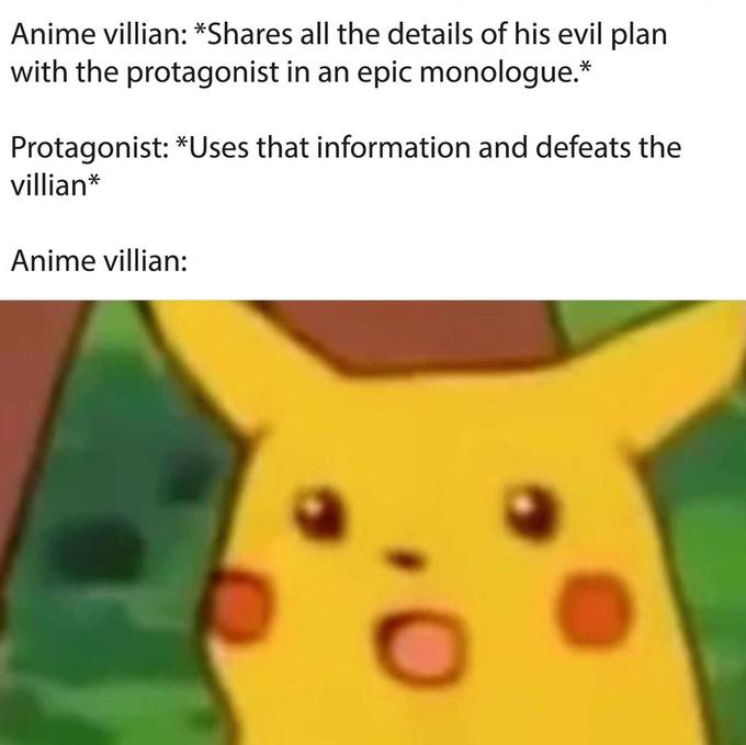 Удивлённый Пикачу