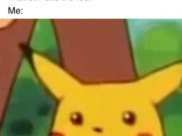 Удивлённый Пикачу