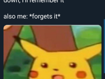 Удивлённый Пикачу