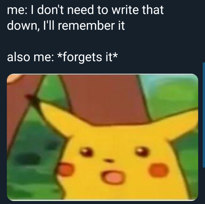 Удивлённый Пикачу