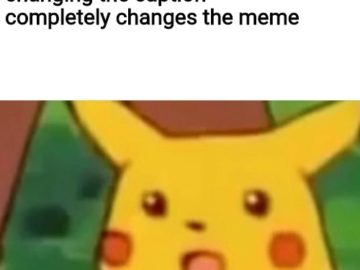 Удивлённый Пикачу