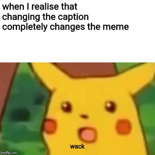 Удивлённый Пикачу