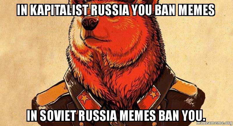 Мемы банят тебя