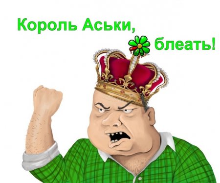Мужик Король Аськи