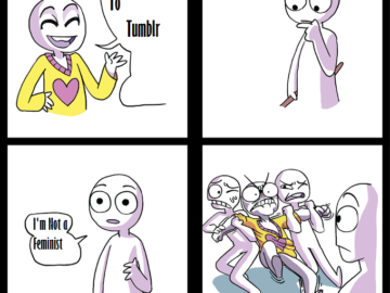 Привет, добро пожаловать в Tumblr - Но я не феминист